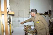Harald Lohmann consults the drawings for the Jatho 2