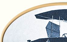The motor glider of Karl Jatho and entrance