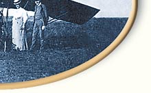 The motor glider of Karl Jatho and entrance